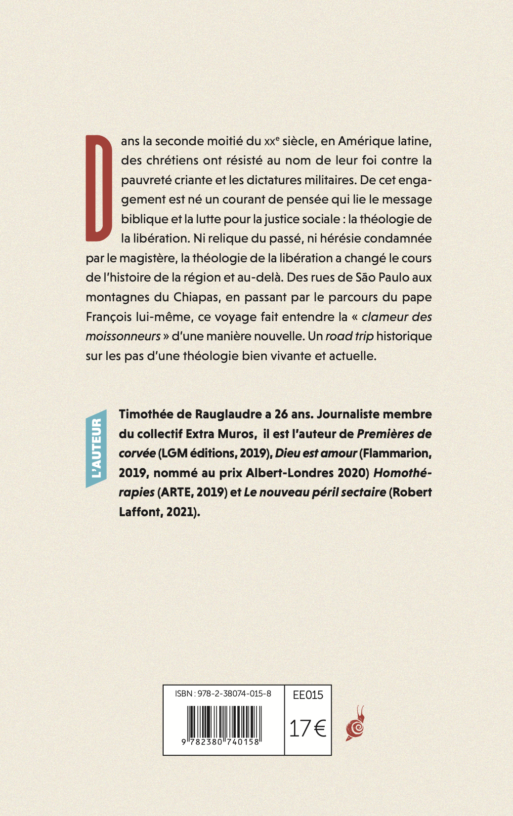 Couverture arrière
